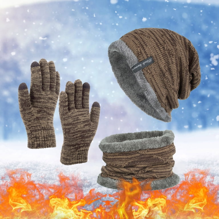 Fleece Knit Unisex Winter Accessories Winter Hat, Scarf  display picture 1