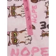 thumbnail image 5 of Grumpy Cat Women's and Women's Plus 3-Piece Giftable Pajama Set with Socks, 5 of 6