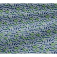 thumbnail image 4 of oneOone Cotton Jersey Grayish Blue Fabric Stripe & Texture Sewing Craft Projects Fabric Prints By Yard 58 Inch Wide, 4 of 4