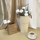 thumbnail image 4 of 20 tallos de algodón, flores de algodón falso, palillos de algodón seco, tallos de plantas, tallos florales de algodón artificial, decoraciones de granja de imitación para jarrón, decoración del hogar JFHHH pequeña, 4 of 5