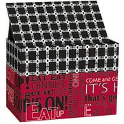 Artisan Recipe Card Box With Recipe Cards, Let's Eat