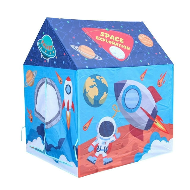 Juego de bricolaje infantil Play Tent Rocket Game House para niños