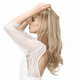 thumbnail image 2 of Peluca de una sola pieza, cantidad de cabello, extensión de cabello en forma de U, peluca de hilo de pescar femenina, cabello largo y rizado natural invisible, 2 of 6