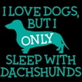 thumbnail image 3 of CafePress - Sleep With Dachshunds Men's Dark Pajamas - Men's Dark Loose Fit Cotton Pajama Set, 3 of 7