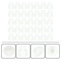Soimiss 30Pcs Portable White Sports Bottle Lids Sealing Water Bottle Caps Replacement