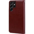 thumbnail image 6 of for Samsung Galaxy S22 Ultra (Not S22) Wallet Case for Women, Rose Flower Cover with Credit Card Holder Cash Pockets [Wrist Strap] Flip Phone Case for Samsung Galaxy S22 Ultra RS Brown, 6 of 14