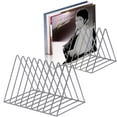 thumbnail image 1 of Organizador de discos de vinilo Skywin, paquete de 2, con capacidad para 60 álbumes, 1 of 5