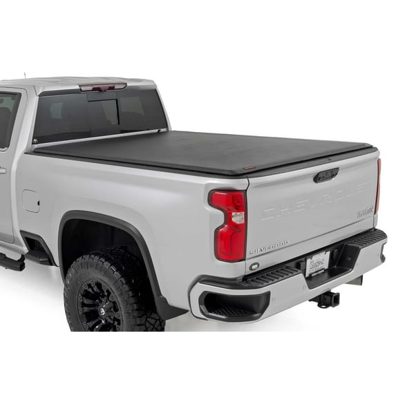 Rough Country Soft Roll Up Bed Cover for 20-25 Chevy/GMC 2500HD | 6'9 - 42120690