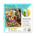 thumbnail image 3 of Bright Stripes iHeartArt Paint By Number Butterflies Arts and Crafts for Children, 3 of 7