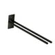 thumbnail image 4 of Barra de toalla doble para colgar toallas, barra de toalla para pared que ahorra espacio negro, 4 of 9