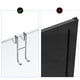 thumbnail image 5 of Gancho para puerta de vidrio para ducha, paquete de 2, ganchos extendidos para puerta de ducha de acero inoxidable 304 plateados, colgador sin marco sin perforación, ganchos para toallas de doble cara, 5 of 5