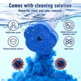 thumbnail image 2 of Disposable Toilet Brush with 36pcs Wand Cleaner Refills Wall Mounted Toilet Bowl Brush Holder Set Toilet Cleaning System for Bathroom Cleaning, 2 of 7