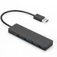 thumbnail image 3 of NARABB 4-Port USB 3.0 Slim Data Hub, For Pro, For, For Notebook PC, For USB Flash Drives, For Mobile HDD, And More, 3 of 9