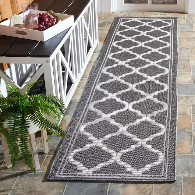 SAFAVIEH Bermuda Corie Geometric Quatrefoil Outdoor Area Rug