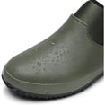thumbnail image 4 of SKIUHS Men & Women's Slip-On Slip Resistant Chef Shoes – Waterproof Oil Resistant Microfiber Leather Kitchen Work Safety Footwear, 4 of 7