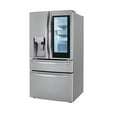 thumbnail image 2 of Openbox - LG - Réfrigérateur Intelligent Porte-Fenêtre 4 Portes de 29,5 Pi3 avec Glace Artisanale (LRMVS3006S) - Acier Inoxydable, 2 of 37