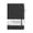 Black, variant on pdqouc A5 Hardcover Business Notebook with Built-In Pen Holder, Ruled Lined Pages for Journaling and Work Notes, Includes Ballpoint Pen