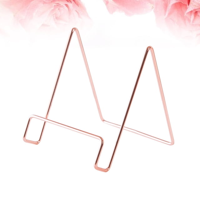 OULII Soporte De Metal Dorado Para Con Curvado Para Escritorio Y Oficina