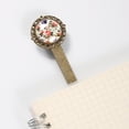thumbnail image 3 of Minced flower Book Lovers' Antique Bronze Lace Bookmark: a Gift for Readers, featuring Bookmarks, 3 of 5