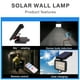 thumbnail image 5 of Inteprter Luz Solar de plástico 120 LED resistente al agua 360 grados de carga rápida Control remoto lámpara con Sensor de movimiento herramienta de Iluminación y accesorios Inteprter HA059414-00B, 5 of 6