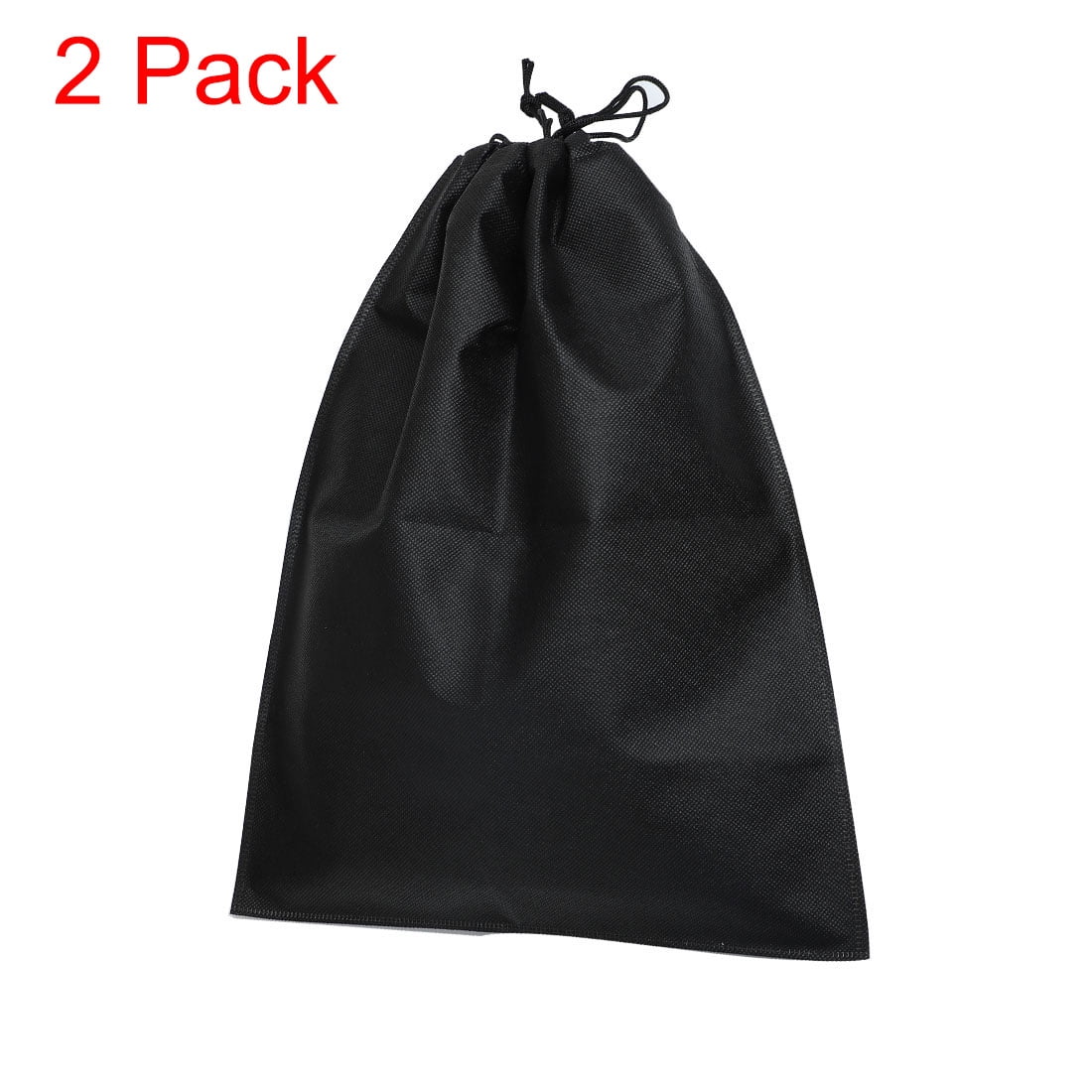 Unique Bargains 2 Pack, Nylon WaterResistant Drawstring Closure Shoe