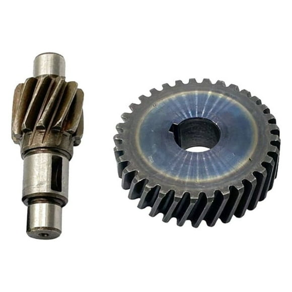 BTOER 2pcs/set Helical Gear Pinion Wheel For 130 156 Water Drill Bit 9403 Belt Sander Power Tool Replacement Part