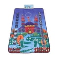 thumbnail image 1 of Alfombra de oración musulmana electrónica para niños con guía de oración, 6 idiomas, parlante, 110 x 70 cm, color azul, 1 of 14