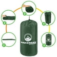 thumbnail image 5 of Wakeman Outdoors Cold Weather Mummy Sleeping Bag Rated to 10°F, Green, 5 of 7