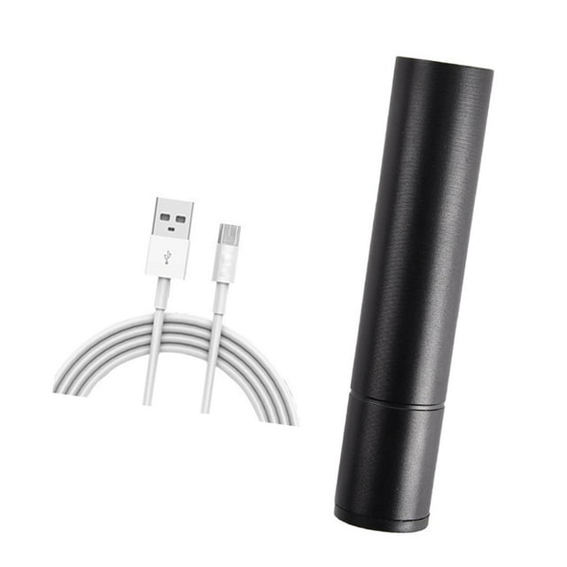 koolsoo 365nm Inspection Flashlight Blacklight Flashlight for Jewelry Collection 800mah Black Lens