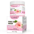 thumbnail image 2 of Ganfancp Capa de Barro de Rosa para Limpiar Los Poros Mejora El Tono Oscuro y Aclara Las Espinillas Mascarilla 120G Ofertas Del Día Sólo En Línea 1* Mascarilla de Barro, 2 of 6