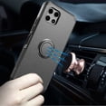 thumbnail image 5 of Designed for T-Mobile Revvl 7 Pro 5G Kickstand Hybrid with 360° Rotate Ring Stand Magnetic Hard PC TPU Shockproof + Screen Protectror Phone Case Cover [Gray], 5 of 12