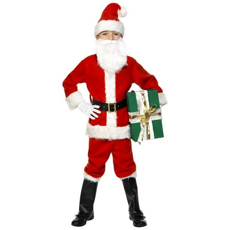 Santa Child Costume - Large