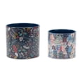 thumbnail image 5 of Melrose International LLC Pot (Set of 4) 4.5"D x 5.25"H, 6.25"D x 5.5"H Dolomite, 5 of 5