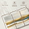thumbnail image 6 of Elephant Stock Highlight Gold And Teal I Wall Art - Horizontal Multi Panel Canvas - Living Room Wall Decor - Abstract Multi Panel - Gray And White Decor By Jake Messina - 57" x 36", 6 of 8