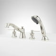 thumbnail image 6 of Signature Hardware SIG454487 Pendleton Deck Mounted Tub Filler Faucet - Chrome, 6 of 7