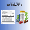 thumbnail image 4 of (3 Pack) BrainXCell Premium Nootropic Supplement, Brain X Cell (180 Capsules), 4 of 9