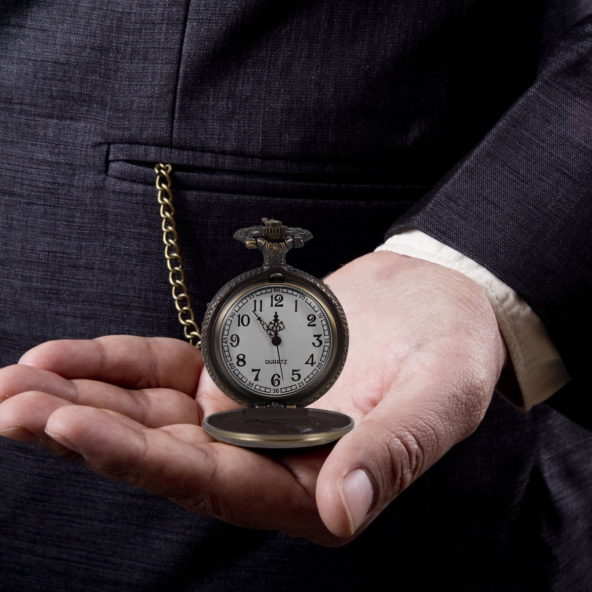 Snake Pocket Watch 1Pc Alloy Classic Hollowed-out Watch Snake