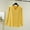 Yellow, variant on Ladies' Fleece Top Fashion V-neck Pullover Casual Warm Long Sleeve Underwear Loose Fit Solid Sleepwear 2025 Autumn and Winter Clothes Loungewear