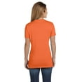 thumbnail image 3 of Hanes Ladies' 4.5 oz., 100% Ringspun Cotton nano-T V-Neck T-Shirt - S04V, 3 of 4