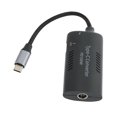 thumbnail image 2 of Fast  Laptop Power Converter With PD100W, PD3.0 Type C Adapter With USB A Port, Durable ABS Braided Nylon, Suitable For Laptop Charging, 2 of 8