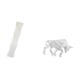 thumbnail image 5 of Lámpara De Pie Moderna Con Pantalla De Papel Y Estatua De Toro, Ideal Para La Sala De Estar. Escultura Abstracta De Resina. Cubierta Para Lámpara De Pie. Pantalla Coleccionable Para Entrada,, 5 of 8