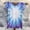 Multicolor(New)G, variant on PNTUTB Summer Women's Casual Fashion Tie Dye Gradient Crew Neck Pullover Short Sleeve Loose Comfortable Tops