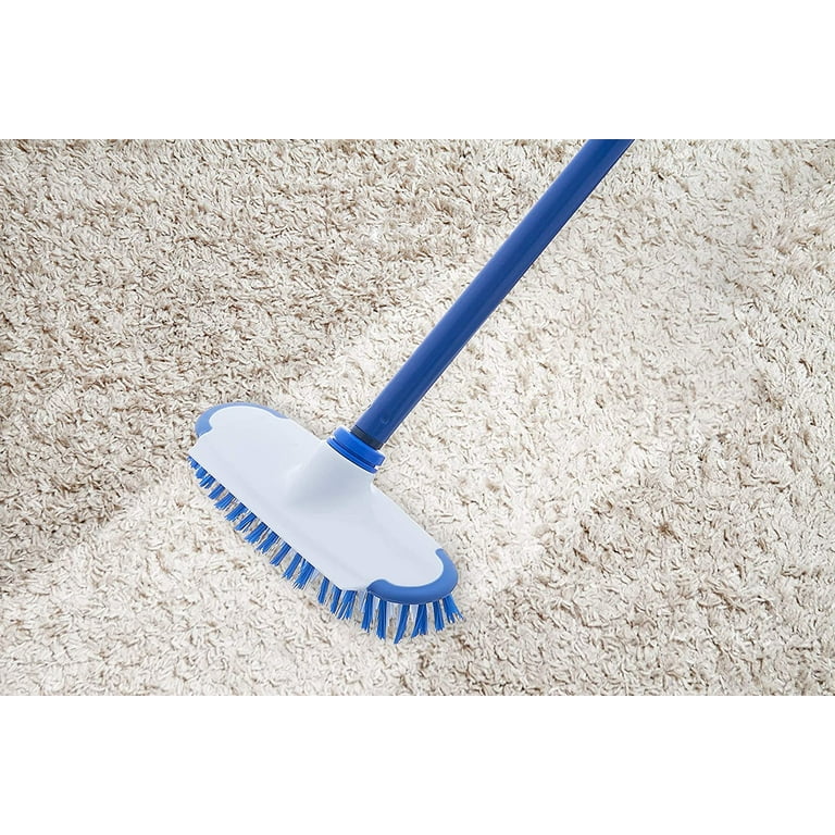 1PC Scrub Cleaning Brush with Long Extendable Handle Shower Cleaning Brush  Lightweight Floor Wall Patio Baseboard Scrubber Brush