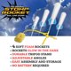 thumbnail image 2 of Stomp Rocket Jr.Glow Rocket, 4 cohetes y lanzacohetes de juguete, regalo de juguete de cohete al aire libre para niños y niñas de 3 años en adelante Stomp Rocket 806006, 2 of 2