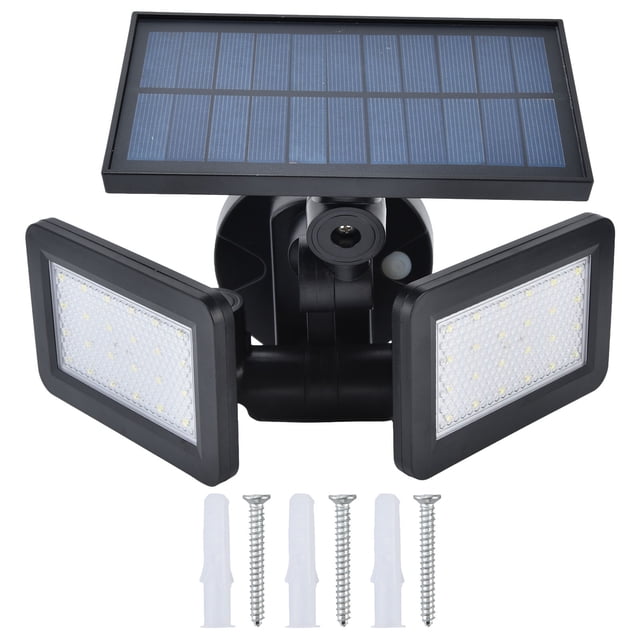 Luces solares al aire libre, luces solares al aire libre 48LED luces solares de pared de movimiento luces solares con sensor de movimiento hechas con cuidado