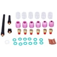 thumbnail image 4 of TIG Welding Glass Cup Kit,40Pcs TIG Welding Torch Industrial Tools TIG Welding Parts Smart Functionality, 4 of 14
