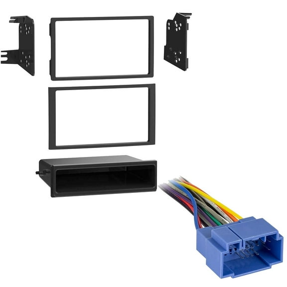 Metra 99-7818 1 or 2 DIN Dash Kit w/ Wire Harness for 2003-2008 Honda Pilot
