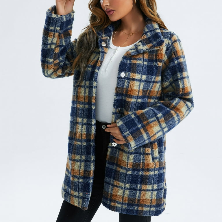 Fuzzy flannel shop jacket