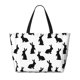 thumbnail image 2 of Fotbe Black Rabbit Bolsa de Viaje para Playa - Resistente al Agua, Bolsa Tote de Gran Capacidad y Ligera con 7 Bolsillos para Mujeres y Hombres, 2 of 7