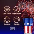 thumbnail image 3 of Vasos de aluminio reutilizables Party Cups Top Cup de 20 oz, 20 unidades, 3 of 8